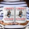 Congrats On Being My Boyfriend/Husband You Lucky - Personalized Mug Congrats On Being My Boyfriend/Husband You Lucky - Personalized Mug