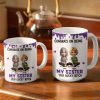Congrats On Being My Brother Sister - Personalized White Edge-to-Edge Mug Congrats On Being My Brother Sister - Personalized White Edge-to-Edge Mug