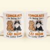 Congrats On Being My Cat Mom - Personalized Mug Congrats On Being My Cat Mom - Personalized Mug
