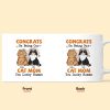 Congrats On Being My Cat Mom - Personalized Mug Congrats On Being My Cat Mom - Personalized Mug