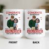 Congrats On Being My Girlfriend, Couple With Hearts - Personalized Custom Coffee Mug - CPL1344_MG Congrats On Being My Girlfriend, Couple With Hearts - Personalized Custom Coffee Mug - CPL1344_MG
