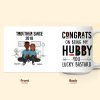 Congrats On Being My Hubby - Personalized Mug Congrats On Being My Hubby - Personalized Mug
