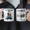 Congrats On Being My Hubby - Personalized Mug Congrats On Being My Hubby - Personalized Mug
