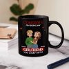 Congrats On Being My Husband Animate Hugging Couple - Personalized Mug Congrats On Being My Husband Animate Hugging Couple - Personalized Mug