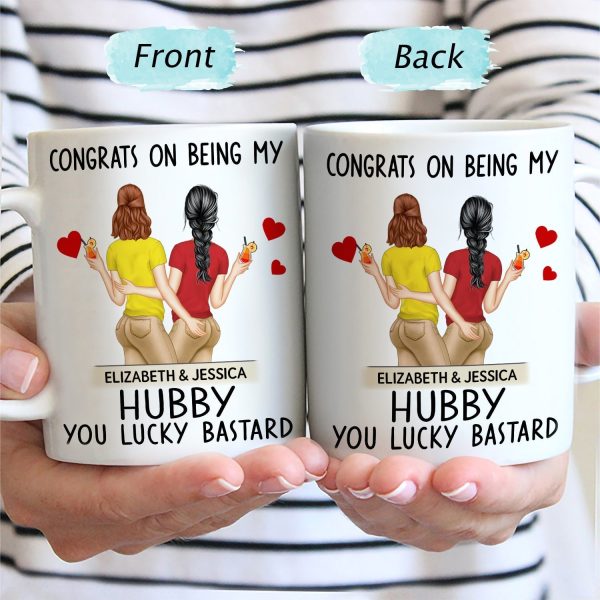 Congrats On Being My Husband Backside - Anniversary, Vacation, Funny Gift For Couples, Family - Personalized Mug Congrats On Being My Husband Backside - Anniversary, Vacation, Funny Gift For Couples, Family - Personalized Mug
