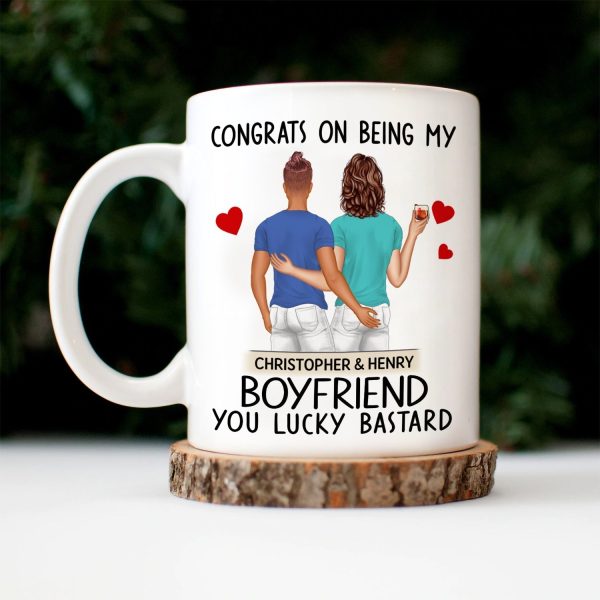 Congrats On Being My Husband Backside - Anniversary, Vacation, Funny Gift For Couples, Family - Personalized Mug Congrats On Being My Husband Backside - Anniversary, Vacation, Funny Gift For Couples, Family - Personalized Mug