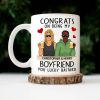 Congrats On Being My Husband Family - Anniversary, Vacation, Funny Gift For Couples - Personalized Mug Congrats On Being My Husband Family - Anniversary, Vacation, Funny Gift For Couples - Personalized Mug