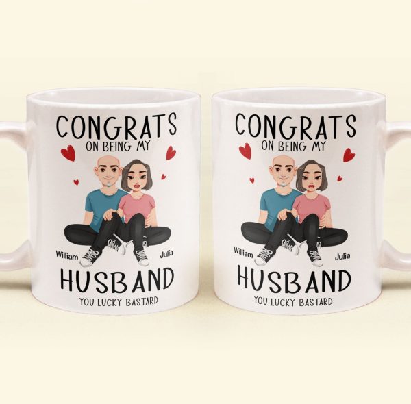 Congrats On Being My Husband New Version - Personalized Mug Congrats On Being My Husband New Version - Personalized Mug