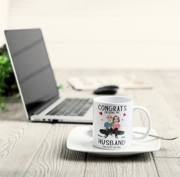 Congrats On Being My Husband New Version - Personalized Mug Congrats On Being My Husband New Version - Personalized Mug