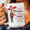 Congrats On Being My Husband You Lucky Bastard - Personalized Photo Mug Congrats On Being My Husband You Lucky Bastard - Personalized Photo Mug