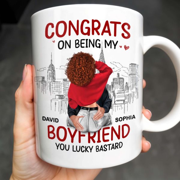 Congrats On Being My Love Cityscape Design - Personalized Custom Coffee Mug - CPL302_MG Congrats On Being My Love Cityscape Design - Personalized Custom Coffee Mug - CPL302_MG