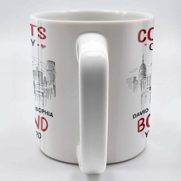 Congrats On Being My Love Cityscape Design - Personalized Custom Coffee Mug - CPL302_MG Congrats On Being My Love Cityscape Design - Personalized Custom Coffee Mug - CPL302_MG