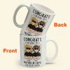 Congrats On Being My Partner In Crime - Personalized Mug Congrats On Being My Partner In Crime - Personalized Mug