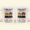 Congrats On Being My Partner In Crime - Personalized Mug Congrats On Being My Partner In Crime - Personalized Mug