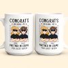 Congrats On Being My Partner In Crime - Personalized Mug Congrats On Being My Partner In Crime - Personalized Mug