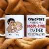 Congrats On Being My Partner-Personalized Coffee Mug DR-WHM-01nahn210623hh