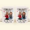 Congrats On Being My Sister - New Version - Personalized Mug Congrats On Being My Sister - New Version - Personalized Mug