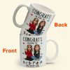 Congrats On Being My Sister - New Version - Personalized Mug Congrats On Being My Sister - New Version - Personalized Mug