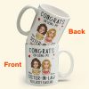 Congrats On Being My Sister-In-Law - Personalized Mug
