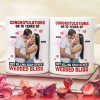 Congratulations On 10 Years Of Wedded Bliss, Funny Custom Couple Photo Coffee Mug, Gift For Couple, Valentine's Gift Congratulations On 10 Years Of Wedded Bliss, Funny Custom Couple Photo Coffee Mug, Gift For Couple, Valentine's Gift