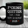 Congratulations On Leaving Your Job - Coworker Personalized Custom Black Mug - Appreciation, Retirement Gift For Coworkers, Work Friends, Colleagues Congratulations On Leaving Your Job - Coworker Personalized Custom Black Mug - Appreciation, Retirement Gift For Coworkers, Work Friends, Colleagues