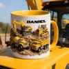 Construction Vehicles Coffee Mug - Personalized Gift For Truckers 06KILU130126 Construction Vehicles Coffee Mug - Personalized Gift For Truckers 06KILU130126