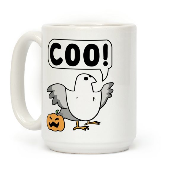 Coo - Halloween Pigeon Coffee Mug Coo - Halloween Pigeon Coffee Mug