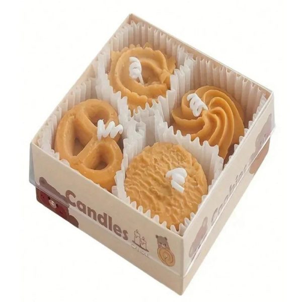 Cookie Scented Biscuit Candle Gift Box Set Cookie Scented Biscuit Candle Gift Box Set