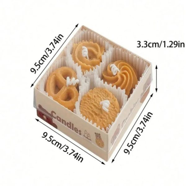 Cookie Scented Biscuit Candle Gift Box Set Cookie Scented Biscuit Candle Gift Box Set