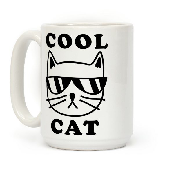 Cool Cat Coffee Mug Cool Cat Coffee Mug