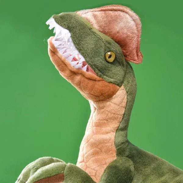 Cool Dilophosaurus Plush Toy - Adorable Double Crested Dinosaur Gift for Kids Cool Dilophosaurus Plush Toy - Adorable Double Crested Dinosaur Gift for Kids