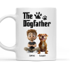 Cool Dog Father - Personalized White Mug- Gift for Pet Owners, Dog Lovers, Dog Dad | CLP15.V2 HH01 Cool Dog Father - Personalized White Mug- Gift for Pet Owners, Dog Lovers, Dog Dad | CLP15.V2 HH01