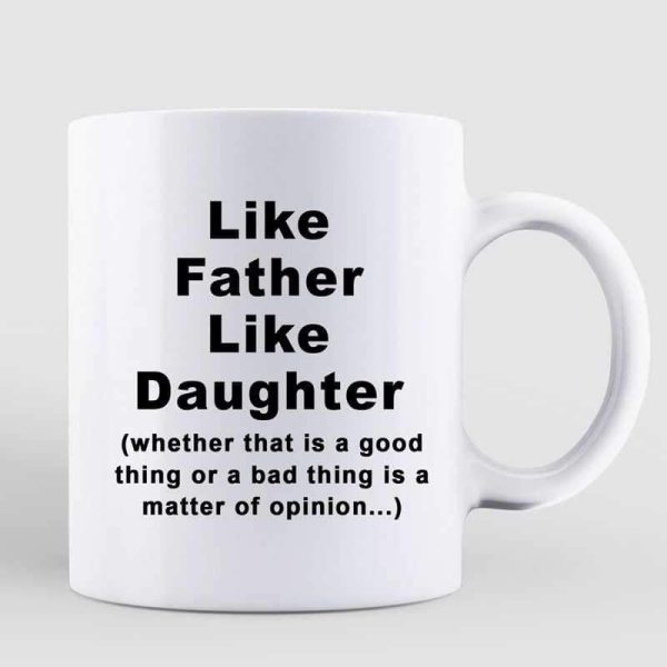 Cool Like Father Like Daughter Personalized Mug Cool Like Father Like Daughter Personalized Mug