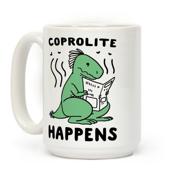 Coprolite Happens Coffee Mug Coprolite Happens Coffee Mug