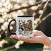 Coquette Hunting Season Personalized Mug, Rustic Wildlife Hunter Gift with Custom Name Coquette Hunting Season Personalized Mug, Rustic Wildlife Hunter Gift with Custom Name