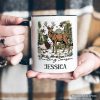Coquette Hunting Season Personalized Mug, Rustic Wildlife Hunter Gift with Custom Name Coquette Hunting Season Personalized Mug, Rustic Wildlife Hunter Gift with Custom Name