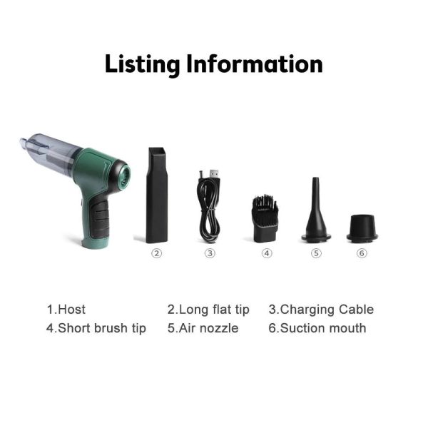 Cordless Vacuum Cleaner | Blowable Portable Cordless Car Vacuum Cordless Vacuum Cleaner | Blowable Portable Cordless Car Vacuum