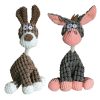 Corduroy Animal Chew Toy For Dogs