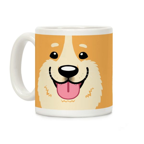 Corgi face Coffee Mug Corgi face Coffee Mug