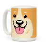 Corgi face Coffee Mug Corgi face Coffee Mug