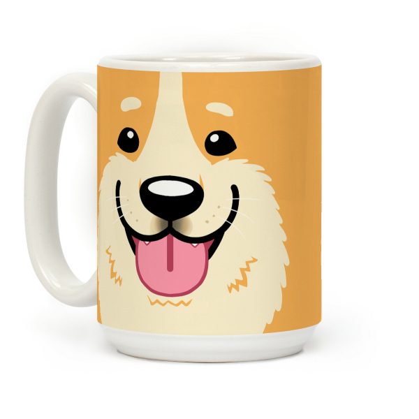 Corgi face Coffee Mug Corgi face Coffee Mug