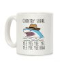 Country Shark Yee Haw Coffee Mug Country Shark Yee Haw Coffee Mug