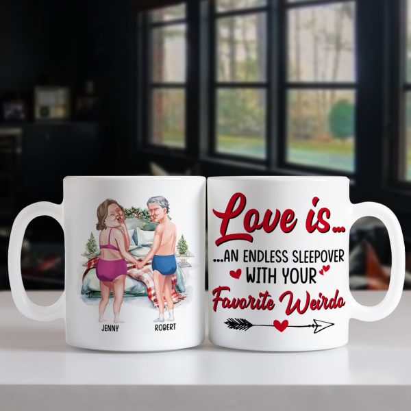 Couple, An Endless Sleepover, Personalized Coffee Mug, Christmas Gifts For Couple Couple, An Endless Sleepover, Personalized Coffee Mug, Christmas Gifts For Couple