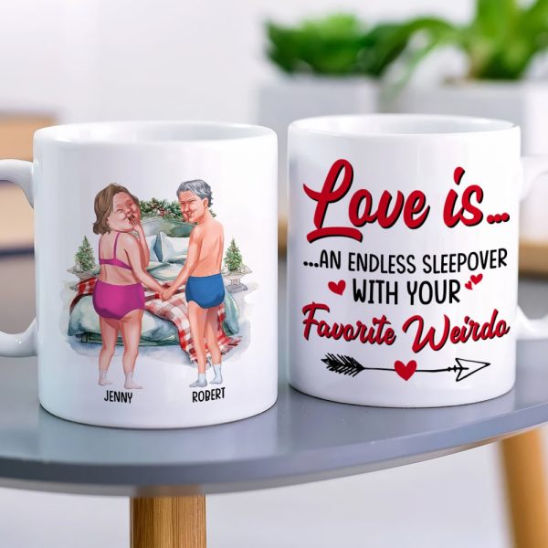 Couple, An Endless Sleepover, Personalized Coffee Mug, Christmas Gifts For Couple Couple, An Endless Sleepover, Personalized Coffee Mug, Christmas Gifts For Couple