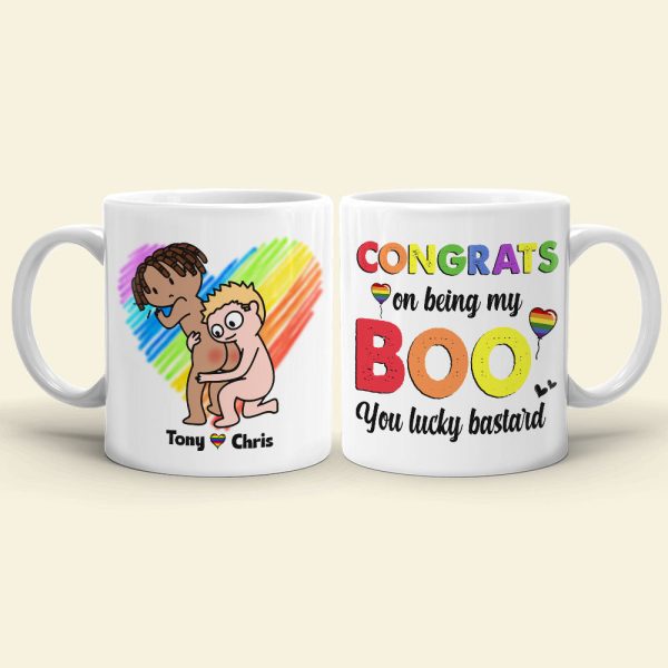 Couple Congrats On Being My Boo 01htpo090623hh Personalized Coffee Mug Couple Congrats On Being My Boo 01htpo090623hh Personalized Coffee Mug