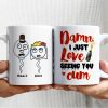 Couple, Damn I Just Love Seeing You Cum, Personalized Mug, Gift For Couple Couple, Damn I Just Love Seeing You Cum, Personalized Mug, Gift For Couple