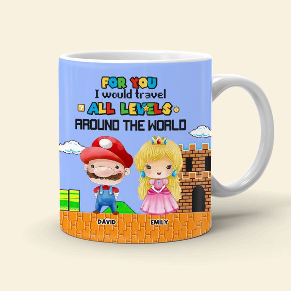 Couple Game Travel All Levels Around The World White Edge-to-edge mug 03nahn201123 Couple Game Travel All Levels Around The World White Edge-to-edge mug 03nahn201123