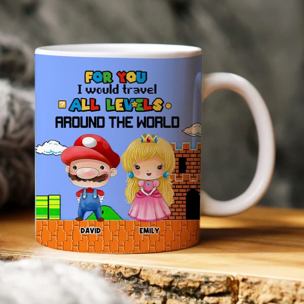Couple Game Travel All Levels Around The World White Edge-to-edge mug 03nahn201123 Couple Game Travel All Levels Around The World White Edge-to-edge mug 03nahn201123