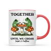 Couple Gift Together Until We Croak Frog Couple Anniversary Gift Personalized Mug Couple Gift Together Until We Croak Frog Couple Anniversary Gift Personalized Mug