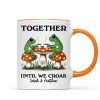 Couple Gift Together Until We Croak Frog Couple Anniversary Gift Personalized Mug Couple Gift Together Until We Croak Frog Couple Anniversary Gift Personalized Mug